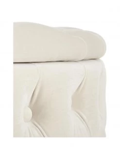 Westwing Collection XL Samt-Hocker Chiara mit Stauraum in Cremeweiß, Ø 70 x H 42 cm 10 Westwing Collection XL Samt-Hocker Chiara mit Stauraum in Cremeweiß, Ø 70 x H 42 cm -Westwingnow Geschaft XL Samt Hocker Chiara mit Stauraum in Cremeweiss 4