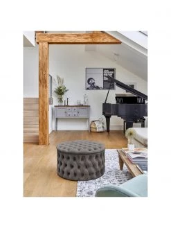 Westwing Collection XL Samt-Hocker Chiara mit Stauraum in Dunkelgrau, Ø 70 x H 42 cm 8 Westwing Collection XL Samt-Hocker Chiara mit Stauraum in Dunkelgrau, Ø 70 x H 42 cm -Westwingnow Geschaft XL Samt Hocker Chiara mit Stauraum in Dunkelgrau 2