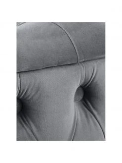 Westwing Collection XL Samt-Hocker Chiara mit Stauraum in Grau, Ø 70 x H 42 cm 11 Westwing Collection XL Samt-Hocker Chiara mit Stauraum in Grau, Ø 70 x H 42 cm -Westwingnow Geschaft XL Samt Hocker Chiara mit Stauraum in Grau 5