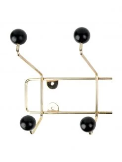 Present Time XL Wandgarderobe Saturnus aus Metall, B 54 x H 16 cm 7 Present Time XL Wandgarderobe Saturnus aus Metall, B 54 x H 16 cm -Westwingnow Geschaft XL Wandgarderobe Saturnus aus Metall 3